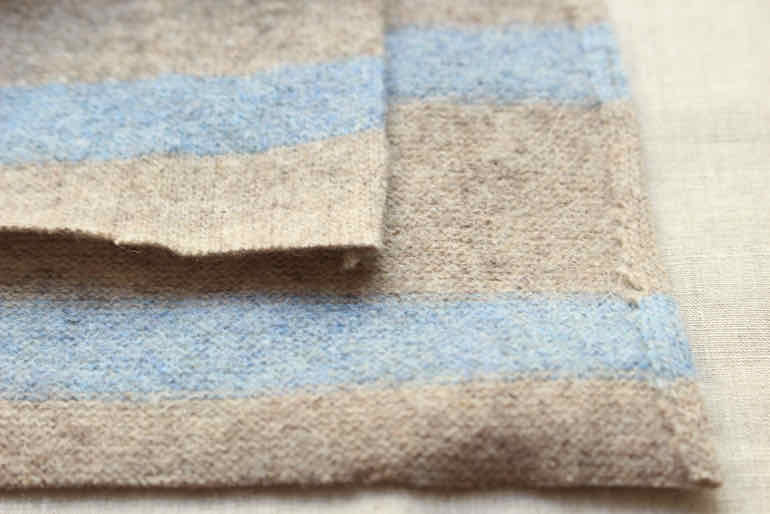 JWウールニットボーダー 16-40